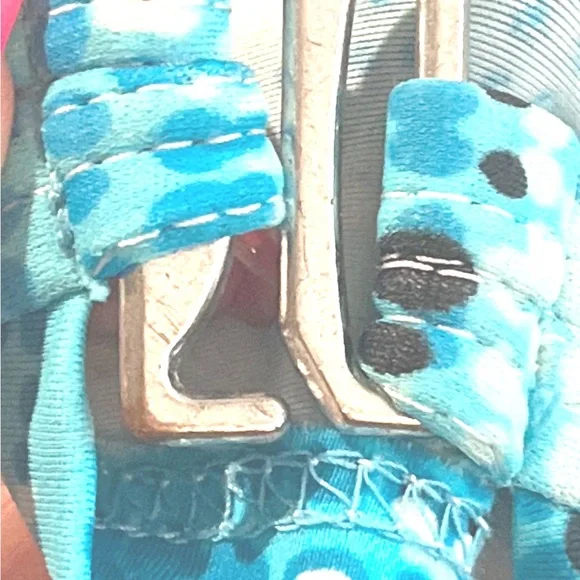 Maidenform Blue and White One-Piece Tankini Top with Custom Lift Padding - Picture 6 of 6